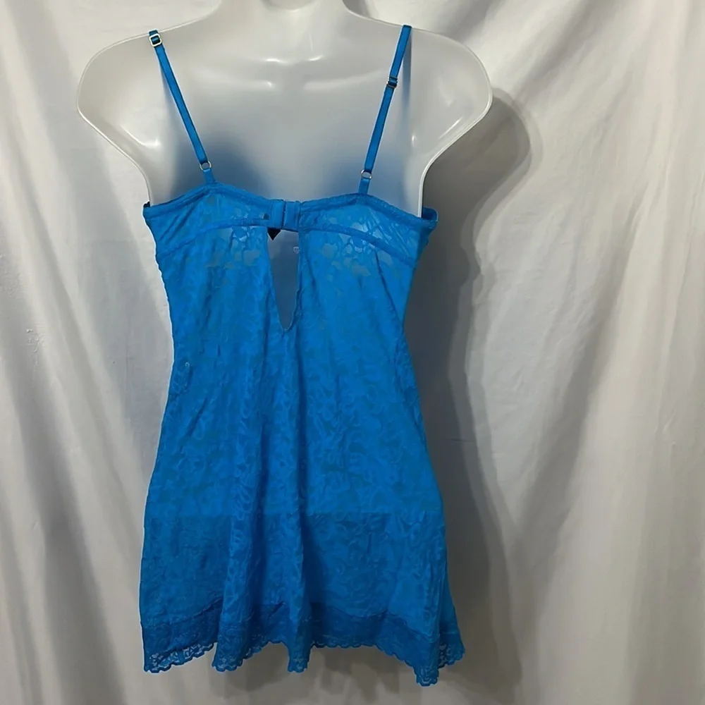 Victoria's Secret The Lacie Blue Womens Corset Large